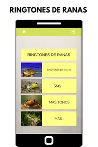 ringtones de ranas, tonos y so screenshot 0