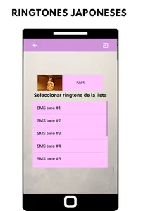 Ringtones japoneses, tonos y s screenshot 2