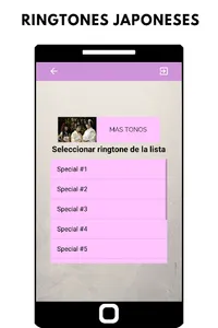 Ringtones japoneses, tonos y s screenshot 3