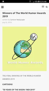 Cartoon Newspaper: Contests, E screenshot 2
