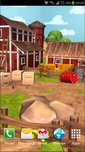 Cartoon Farm 3D Live Wallpaper screenshot 1