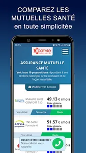 Comparateur assurance screenshot 2