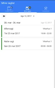 CAS Vikar Booking screenshot 1