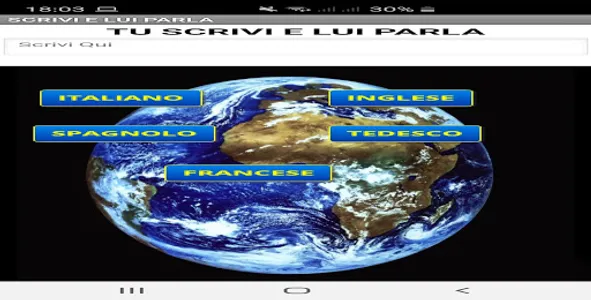 Scrivi e lui Parla screenshot 0