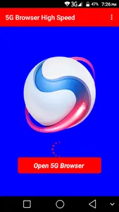 5G Browser screenshot 0