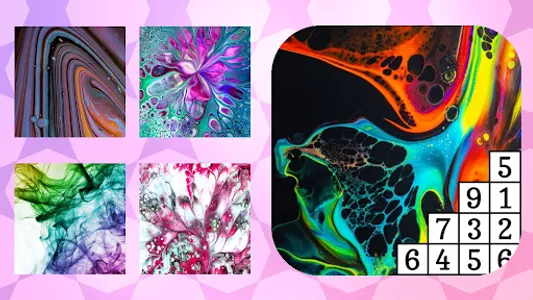 Paint By Number: Abstract Game screenshot 7