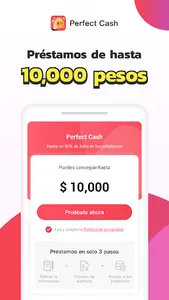 Perfect Cash - préstamo fácil screenshot 0