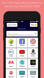 GV Browser - Earn Money While  screenshot 2