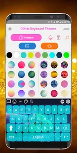 Glitter Keyboard Themes screenshot 4