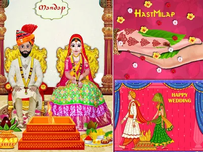 New Indian Wedding Makeup Dres screenshot 0