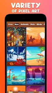 Coloring Apps: Color by Number screenshot 1