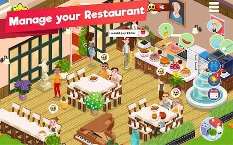 Restaurant Manager Idle Tycoon screenshot 7