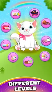 Rescue Cat - Pet Grooming Game screenshot 2