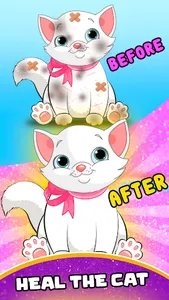 Rescue Cat - Pet Grooming Game screenshot 4