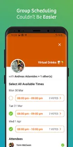 CatchApp Meeting Scheduler screenshot 2