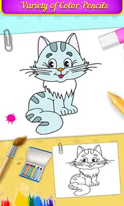 How To Draw And Coloring Cute  screenshot 1