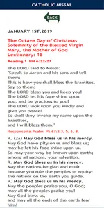 CATHOLIC MISSAL 2021 screenshot 2