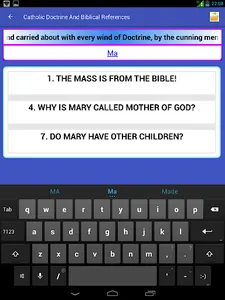 Catholic Doctrine And Bible Re screenshot 15