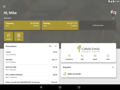 Catholic Family CU screenshot 5