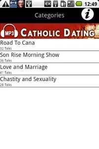Catholic Dating Advice Audio screenshot 0