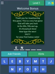 Pinoy 80s Quiz Game screenshot 5