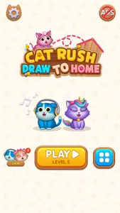 Cat Rush - Draw to Home screenshot 11