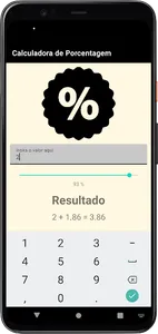 Calculadora de Porcentagem screenshot 3