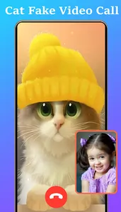 Cat Fake Video Call Prank screenshot 0