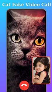 Cat Fake Video Call Prank screenshot 1