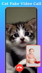 Cat Fake Video Call Prank screenshot 2