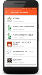 Guía Coria screenshot 1