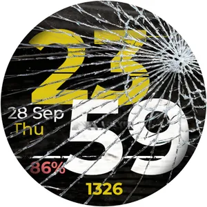 CC Broken Watch Face screenshot 2