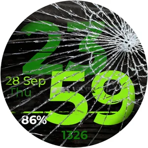 CC Broken Watch Face screenshot 3