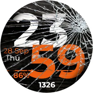CC Broken Watch Face screenshot 5