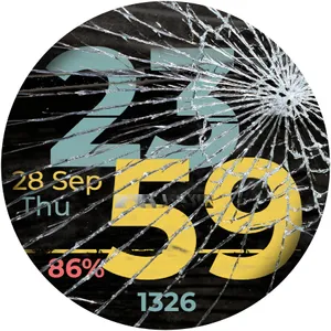 CC Broken Watch Face screenshot 6