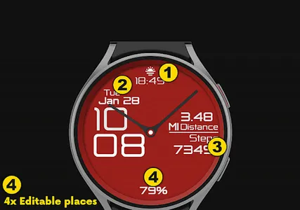 CC Clean 20 Watch Face screenshot 2