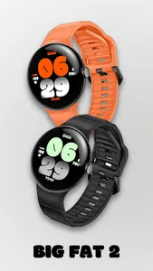 BIG FAT 2 Watch Face screenshot 2