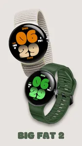 BIG FAT 2 Watch Face screenshot 3
