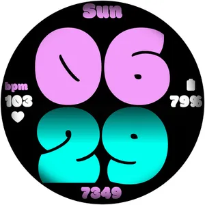 BIG FAT 2 Watch Face screenshot 5
