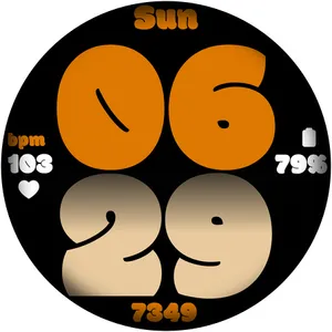 BIG FAT 2 Watch Face screenshot 6