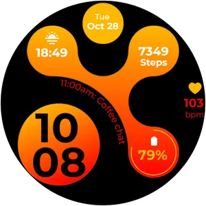 Gecko watch face screenshot 5