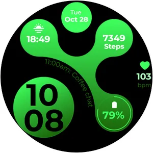 Gecko watch face screenshot 7