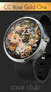 CC Rose Gold One Watch Face screenshot 0