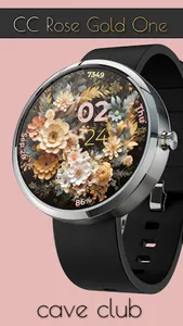 CC Rose Gold One Watch Face screenshot 1