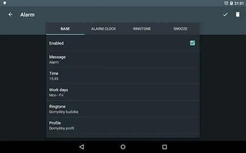 Alarm clock PRO screenshot 5