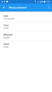 Body measurements - weight, BM screenshot 7