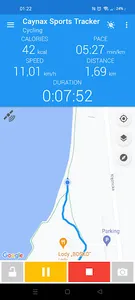 Caynax - Running & Cycling GPS screenshot 0