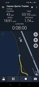 Caynax - Running & Cycling GPS screenshot 2