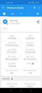 Caynax - Running & Cycling GPS screenshot 5