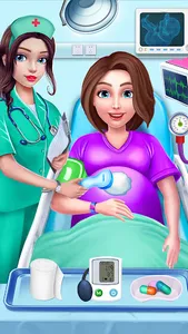 Pregnant Mommy Care Baby Games screenshot 0